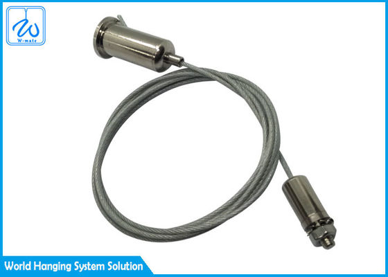 Zacisk hakowy Griplock do zawieszenia, chwytak kablowy, dolne wyjście, zestaw z drutu stalowego do oświetlenia
