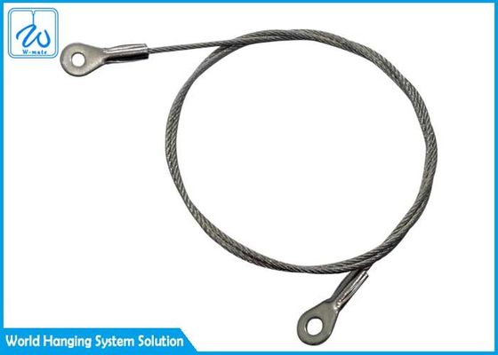 Wyrób z włókienki ze stali nierdzewnej 304 Terminal Eye Wire Sling Lighting Hanging Suspension Wire