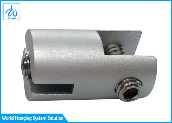 Wyświetlacze, klamry szklane i klipsy montażowe do stropów profili LED Alu