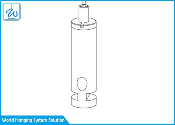 Samoblokujące się uchwytki kablowe z miedzi 7x19 3x3 mm