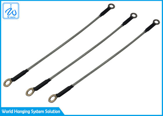 Linka stalowa ocynkowana 7x19 1,2mm z okiem do kołka