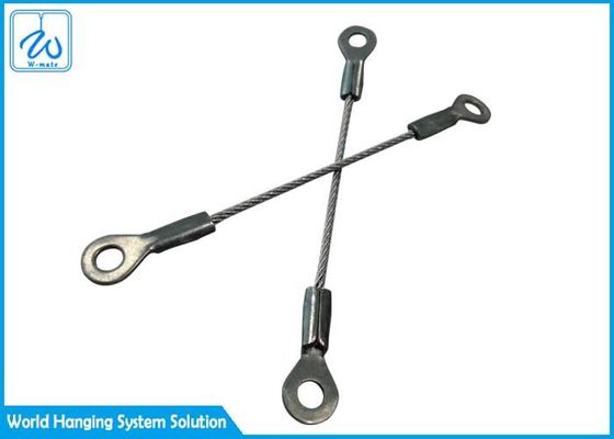 Zawiesie linowe ze stali nierdzewnej z pojedynczą nogą, z oczami, do systemu zawieszenia