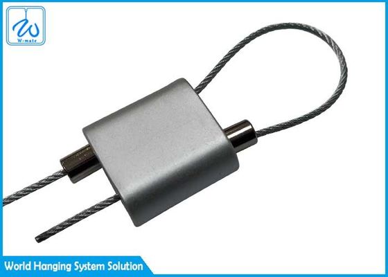Naturalny anodyzowany uchwyt do przewodu kablowego dla kabli stalowych 1,5 mm