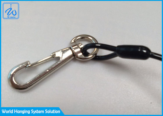 Wielokolorowa breloczek do kluczy ze sprężyną zabezpieczającą przed kradzieżą / Smycze bezpieczeństwa do wędkowania