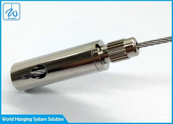 Okucie liny stalowej ze stali nierdzewnej 316 / Regulowany zacisk do liny stalowej