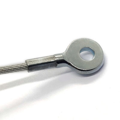 Narzędzie do sznurowania sznurowych z włókien ze stali nierdzewnej 316 z zaciskanymi oczami