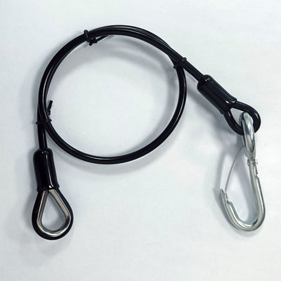 Włókno galwanizowane ze stali nierdzewnej powlekane hakem zawieszonym PU