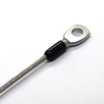 Stalowa lina do oświetlenia, elastyczna linka ze stali nierdzewnej z oczkiem