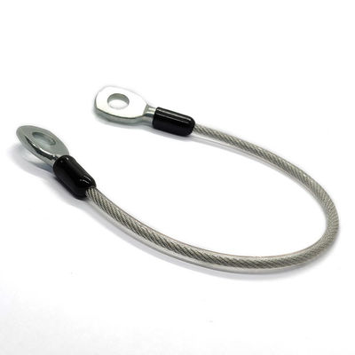 Stalowa lina do oświetlenia, elastyczna linka ze stali nierdzewnej z oczkiem