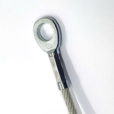 Końcówki do lin stalowych ze stali nierdzewnej do smyczy i pasów bezpieczeństwa