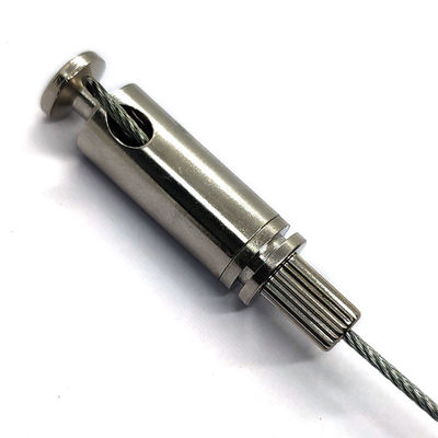 Uchwyt kablowy ze stali nierdzewnej z nakrętką Griplock do oświetlenia sufitowego LED