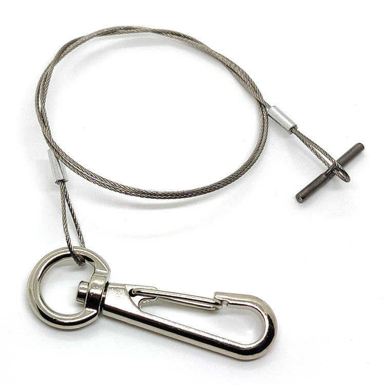 Włókno z drutu ze stali nierdzewnej Lanyards kabel z końcowymi osprzętami dla roślin
