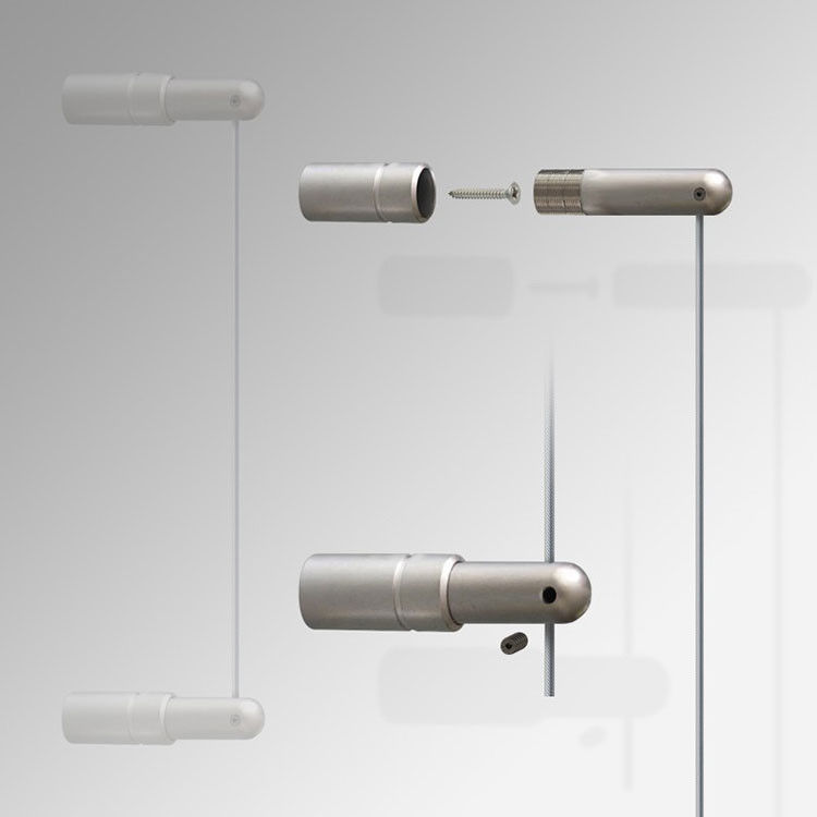 Aluminiowy wielofunkcyjny system zawieszenia kabli z ściany na ścianę