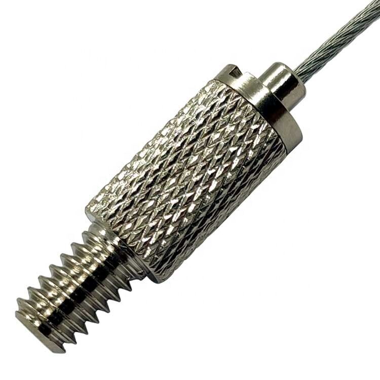 Hurtownia OEM G450 Uchwyt do linki z blokadą, odporny na rdzę i blaknięcie, metalowy klips do mocowania na ścianie, zestaw zamków do lin