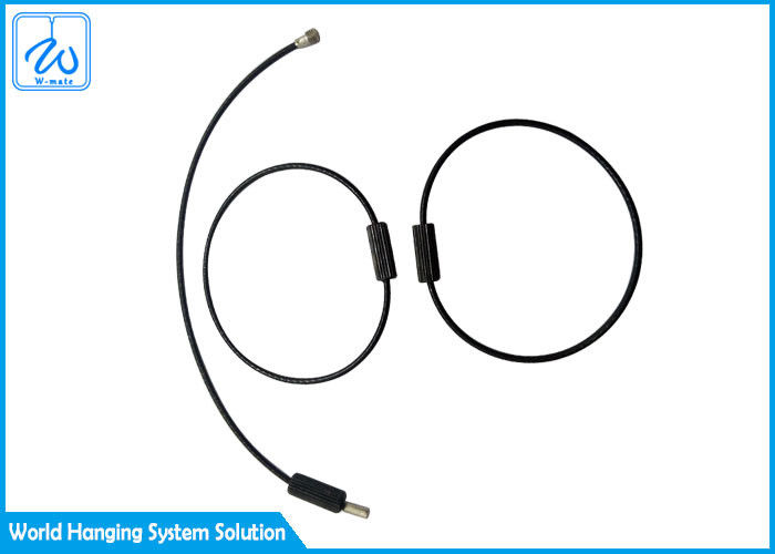 PVC powlekany sznurek ze stali nierdzewnej do zawieszenia etykiet bagażowych