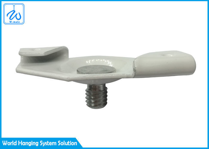 Klips do zawieszania sufitu z kratownicą T do żyrandoli, metalowy klips T, metalowy kołek obrotowy, metalowa pętla obrotowa do sufitu