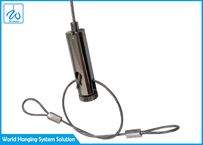 Przyczepka do kabli krzyżowej z wyjściem bocznym do liny stalowej o długości 1,0 - 2,0 mm