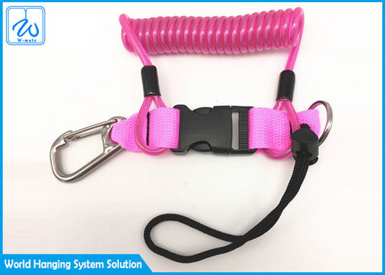 Strong PU Anti Lost Retractable Safety Lanyards